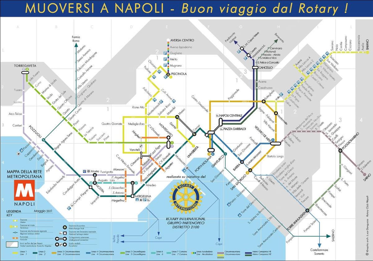 napoli transpordi kaart