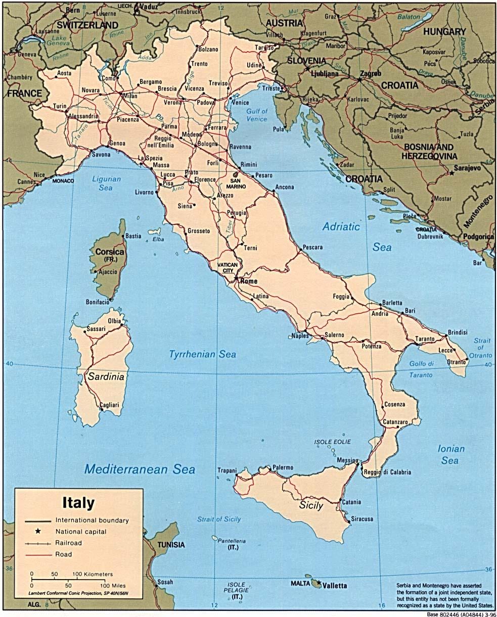 Kaart napoli maailma